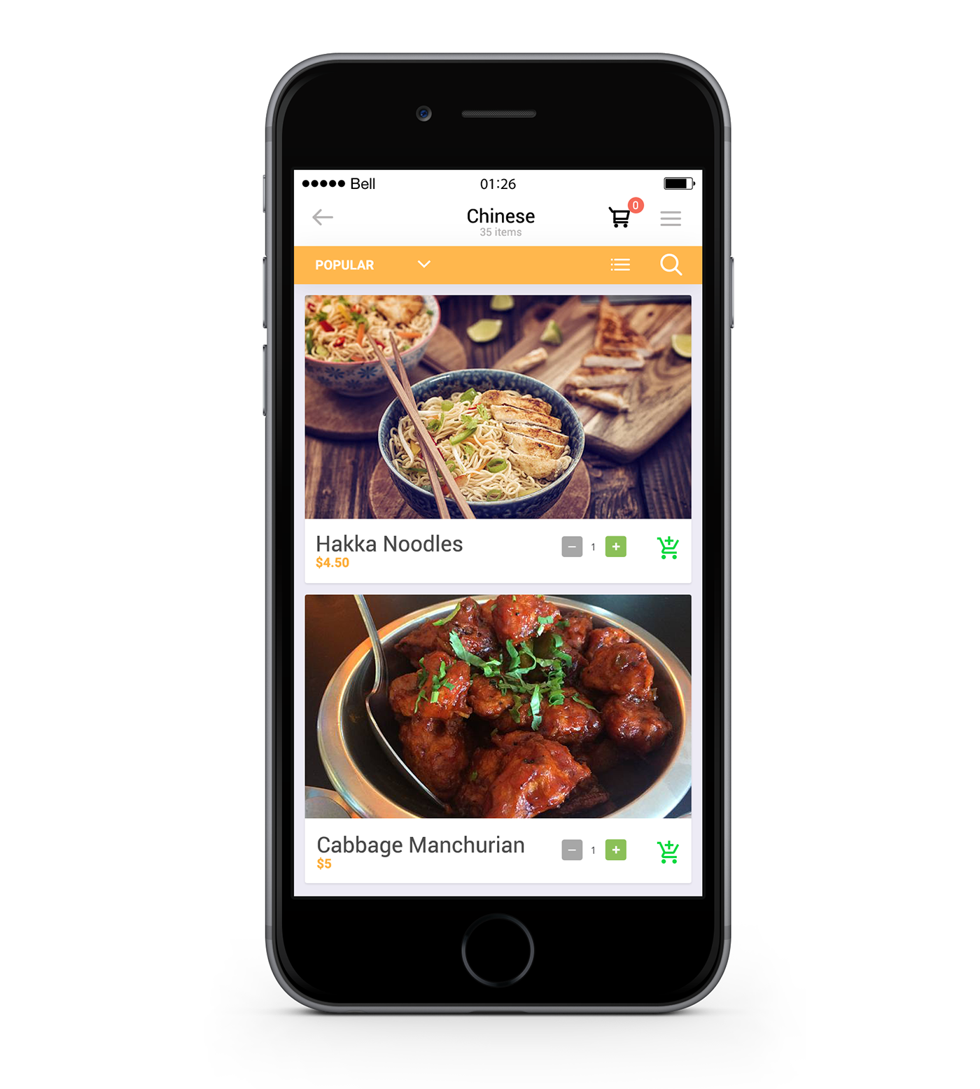 Foodchef food ordering App