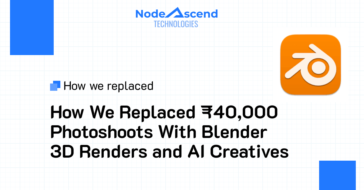 AI Creative Design Services in India: Product Visuals, Web Design and 3D Renders — NodeAscend