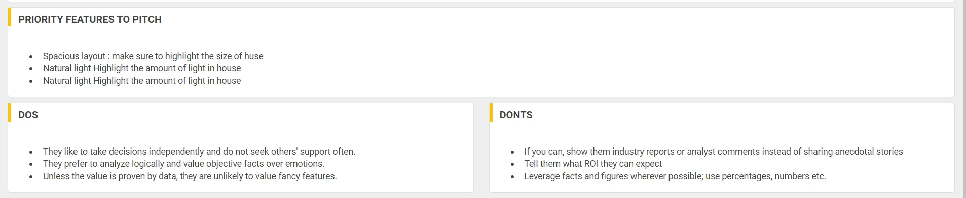 AI Persona review and reporting