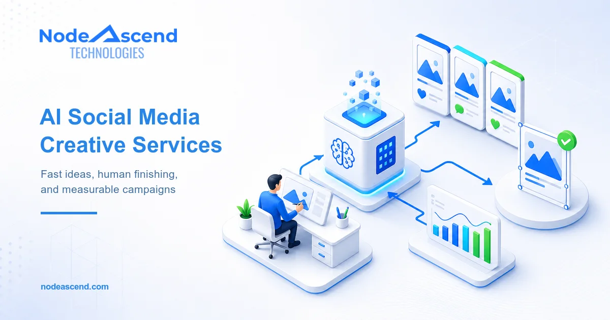 AI Social Media Creative Services in India: Human-Finished Campaigns