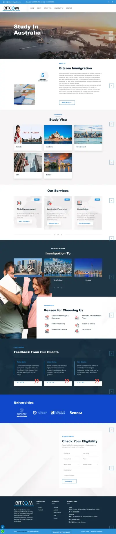 Bitcom Immigration
