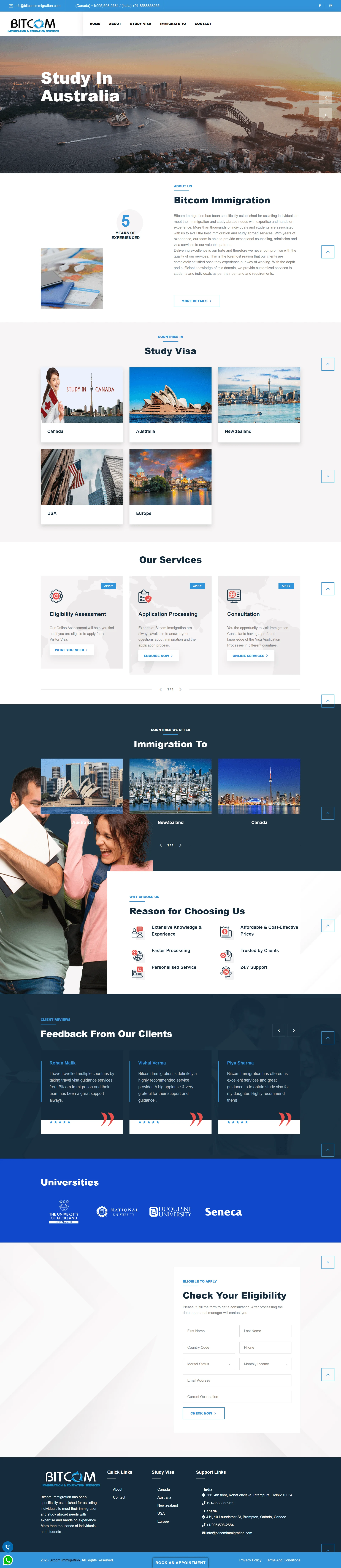 Bitcom Immigration